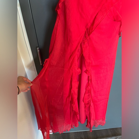 Lulus Ruffled Dress - NWT - Picture 2 of 9